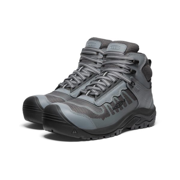 Men's Reno Mid Waterproof (Carbon Toe)  |  Magnet/Black - Image 2