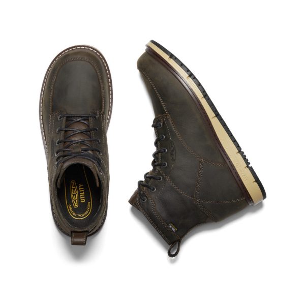 Men's San Jose 6 Waterproof Boot (Soft Toe)  |  Cascade Brown - Image 4