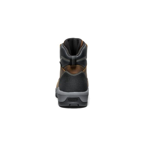 Men's Evanston 6 Insulated Waterproof Boot (Carbon Toe)  |  Bison/Black - Image 5