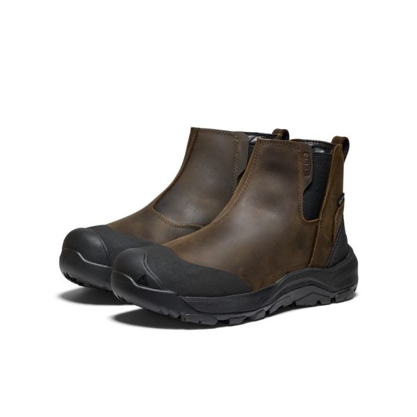 Men's Revel IV Waterproof Chelsea  |  Canteen/Black - Image 2