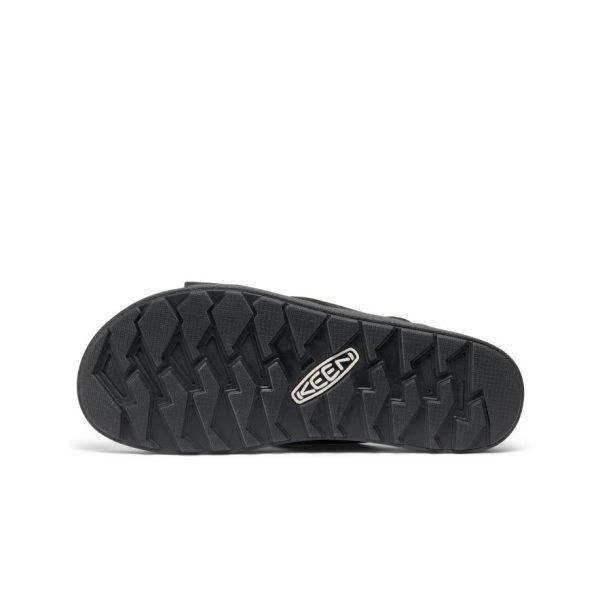 Women's Elle Luxe Cross Strap Sandal  |  Black/Black - Image 6