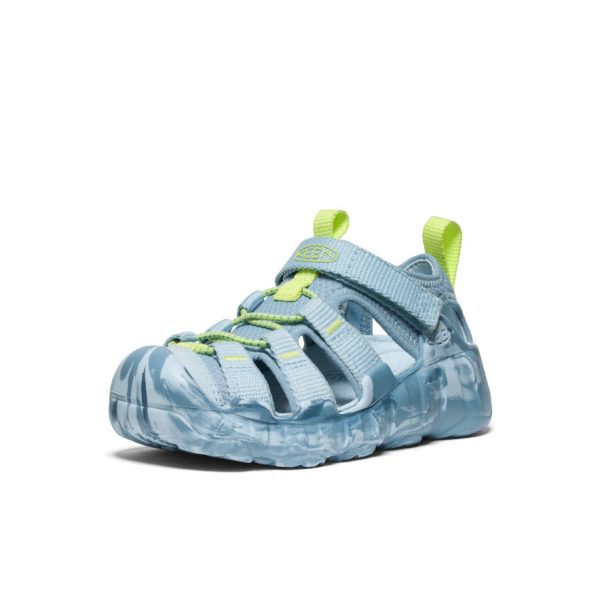 Little Kids' Hyperport H2 Sandal  |  Skyway/Faded Denim - Image 3