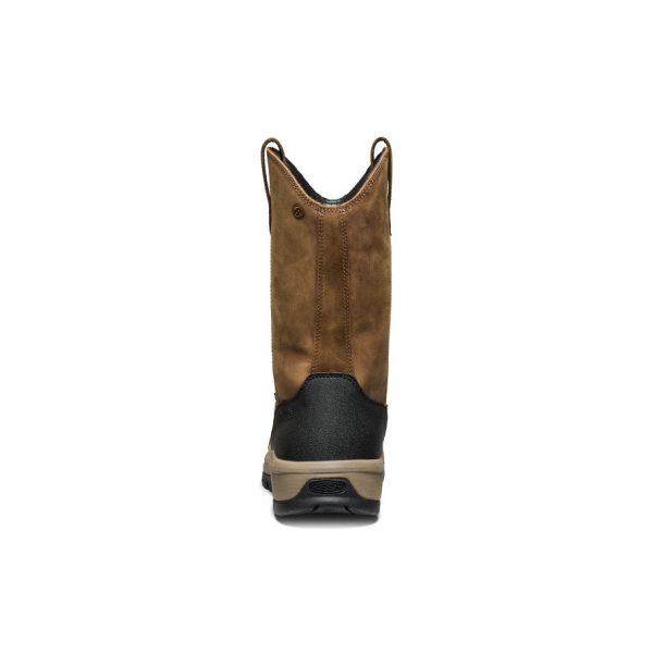 Men's Evanston Pull-On Waterproof Boot (Carbon Toe)  |  Bison/Black - Image 5