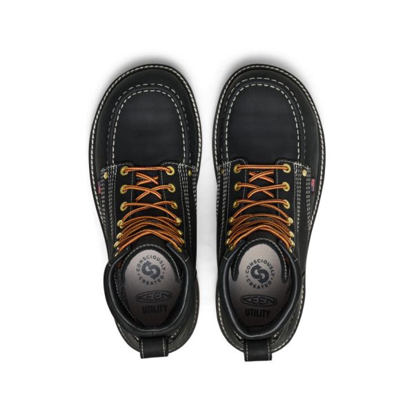 Men's Liberty 6 Waterproof Boot (Carbon Toe)  |  Black/Gum - Image 4