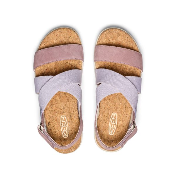 Women's Elle Criss Cross Sandal  |  Thistle/Toadstool - Image 4