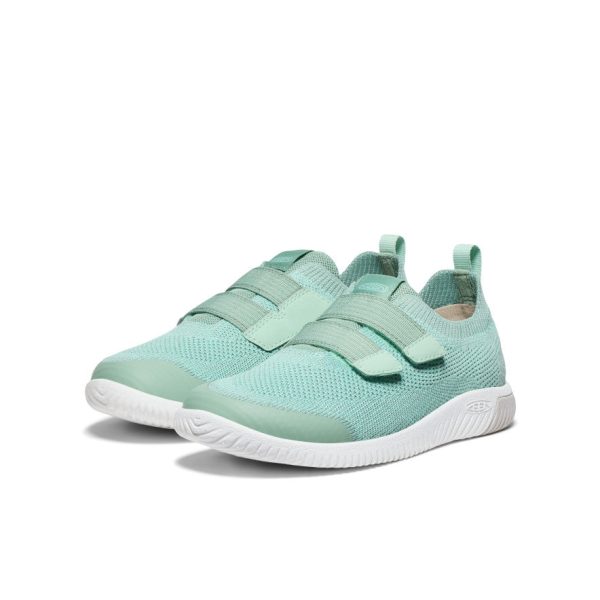 Big Kids' KNX Knit Double Strap  |  Granite Green/Lichen - Image 2