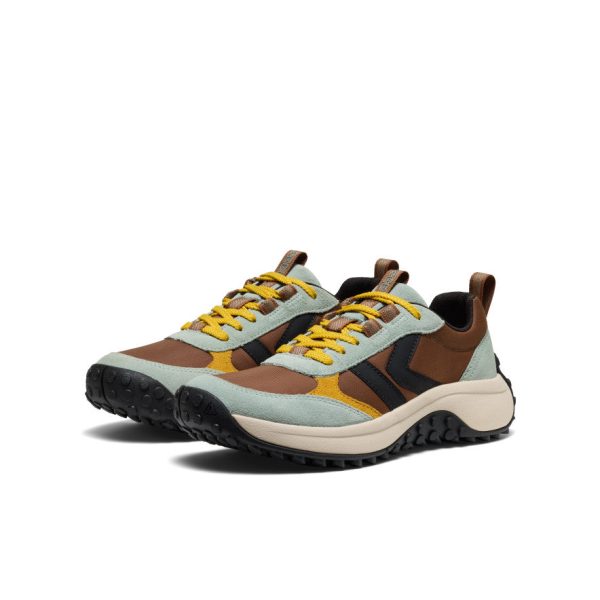 Women's KS86 Sneaker  |  Bison/Iceberg Green - Image 2