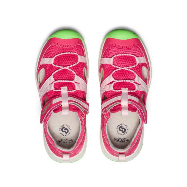 Big Kids' Motozoa Sandal  |  Raspberry/Giggle Pink - Image 4