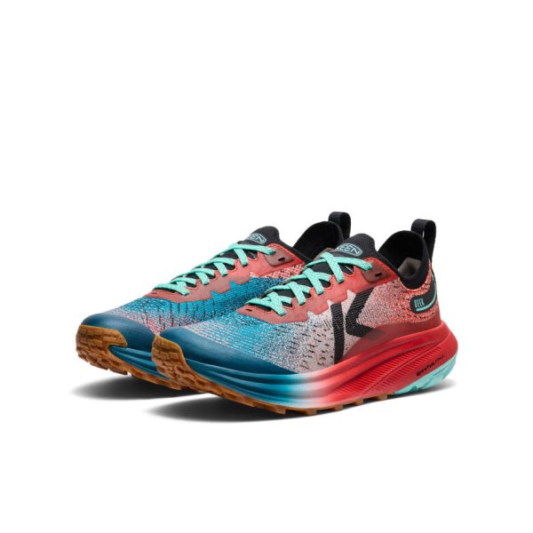 Women's Seek Trail Running Shoe  |  Grenadine/Ocean Depths - Image 2