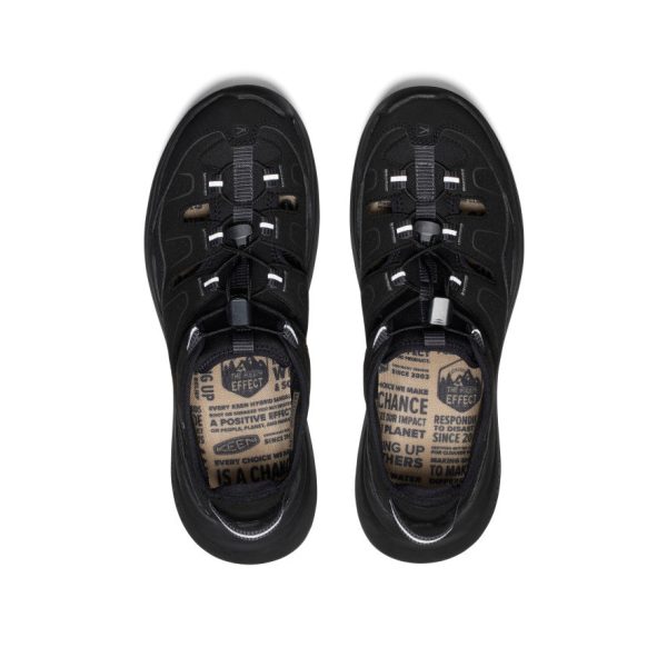 Men's WK450 Walking Sandal  |  Black/Black - Image 4