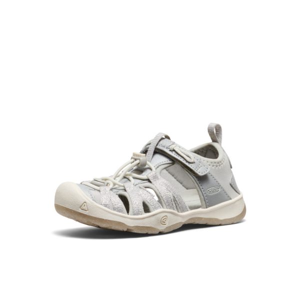 Little Kids' Moxie Sandal  |  Silver - Image 3