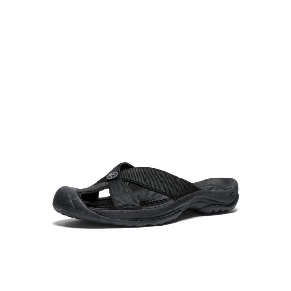 Women's Bali Slide Sandal  |  Black/Steel Grey - Image 3