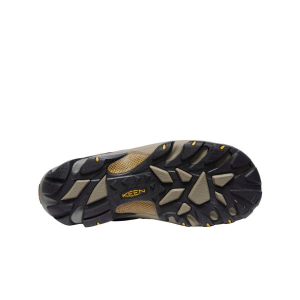 Men's Targhee II Waterproof Wide  |  Cascade Brown/Golden Yellow - Image 5