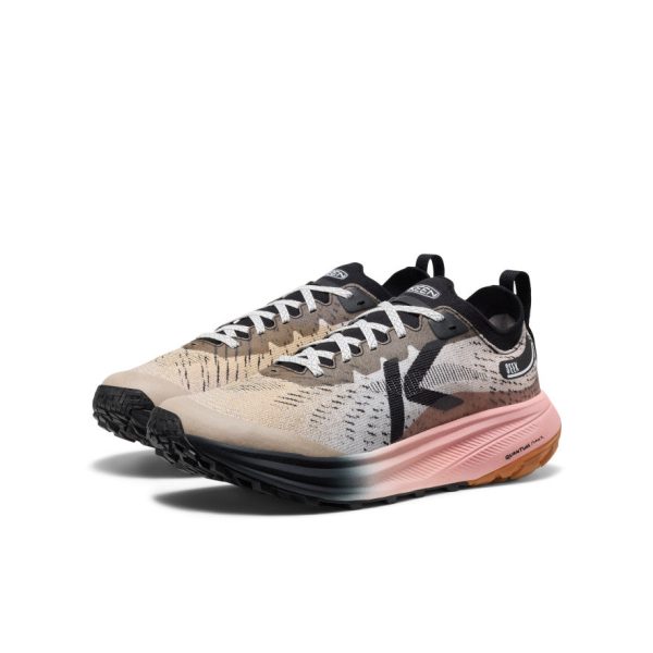 Men's Seek Trail Running Shoe  |  Black/Sunset Sand - Image 2