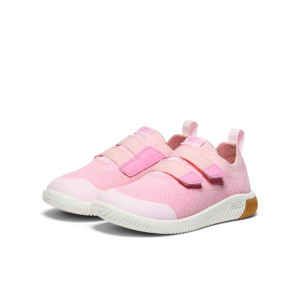Little Kids' KNX Knit Double Strap  |  Giggle Pink/Moonlite Mauve - Image 2