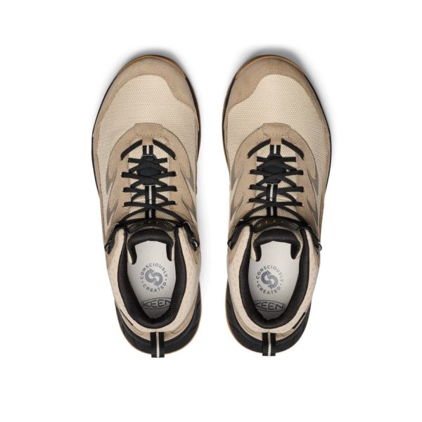 Men's Hightrail Waterproof Wide Hiking Boot  |  Brindle/Oak Buff - Image 4