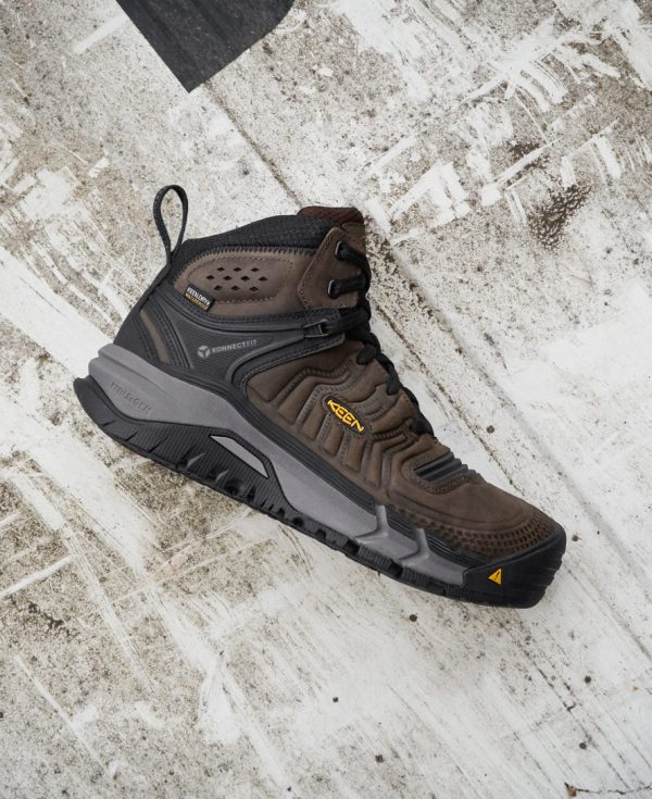 Men's Kansas City+ Waterproof Mid (Carbon Toe)  |  Coffee Bean/Black - Image 8