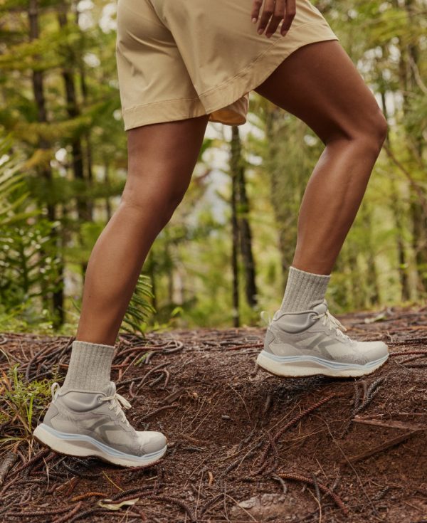 Women's Leiki Waterproof Hiking Boot  |  Iceberg Green/Birch - Image 7
