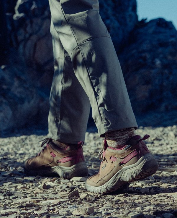 Women's Targhee IV Waterproof Hiking Shoe  |  Alloy/Granite Green - Image 9