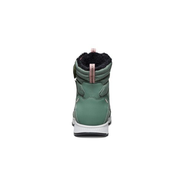 Big Kids' Skua Waterproof Winter Boot  |  Dark Forest/Rose Elegance - Image 5