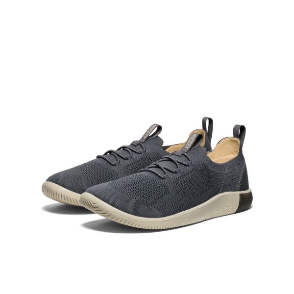 Men's KNX Knit Sneaker  |  Black/Magnet - Image 2