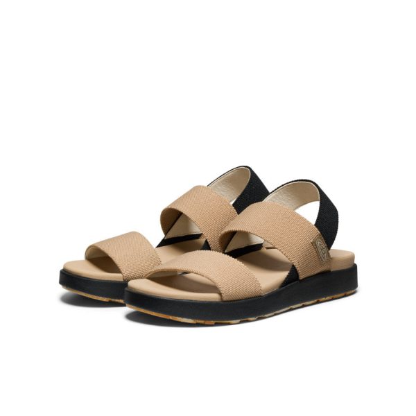 Women's Elle Backstrap Sandal  |  Cornstalk/Black - Image 3