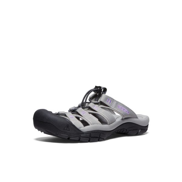 Women's Newport Slide  |  Drizzle/English Lavender - Image 3
