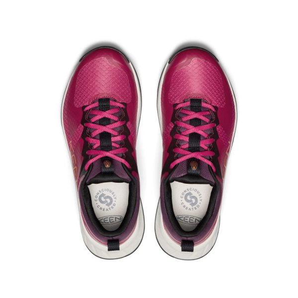 Women's Versacore Waterproof Shoe  |  Beaujolais/Gold Flame - Image 4