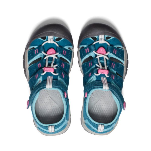 Big Kids' Newport H2  |  Legion Blue/Hot Pink - Image 4