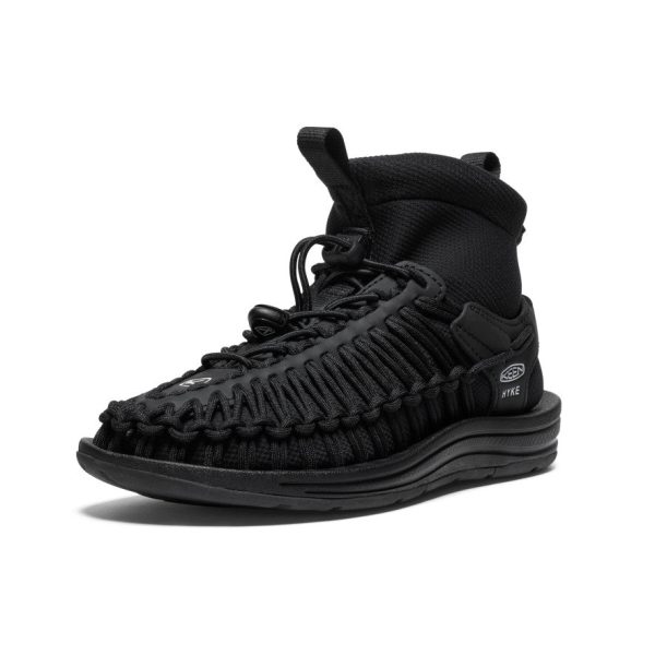 Women's UNEEK High Top x HYKE  |  HYKE Black - Image 3