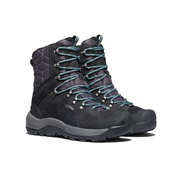 Women's Revel IV High Polar Waterproof Boot  |  Black/North Atlantic - Image 2