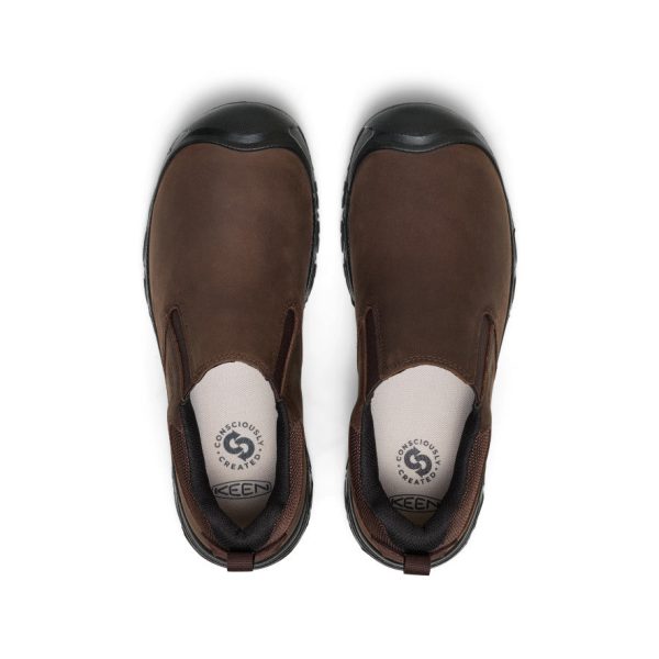 Men's Targhee IV Slip-On  |  Java/Black - Image 4