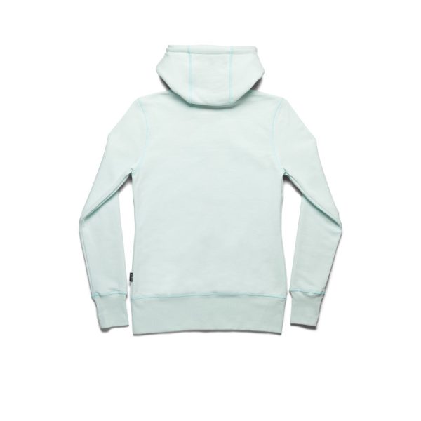 Women's Hike More Hoodie  |  Pastel Blue - Image 2