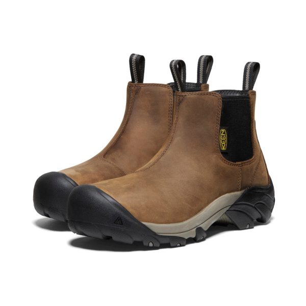 Men's Lansing Chelsea (Steel Toe)  |  Dark Earth/Black - Image 2