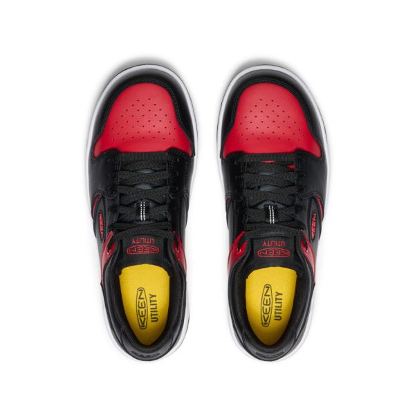Men's Overton Work Shoe (Carbon Toe)  |  Salsa/Black - Image 5