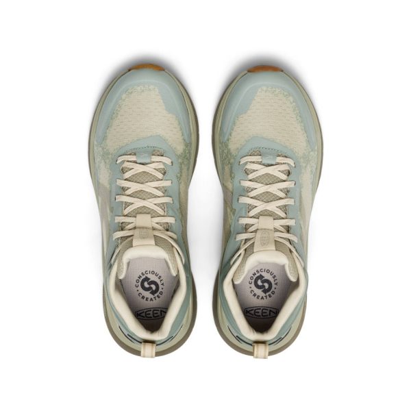 Women's Leiki Waterproof Hiking Boot  |  Iceberg Green/Birch - Image 4