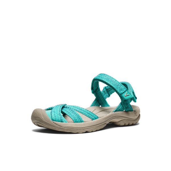Women's Bali Strap Sandal  |  Bright Aqua - Image 3