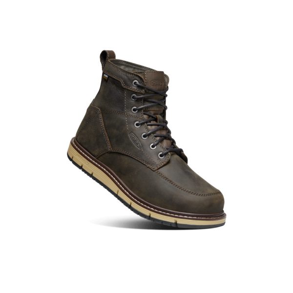 Men's San Jose 6 Waterproof Boot (Soft Toe)  |  Cascade Brown - Image 3