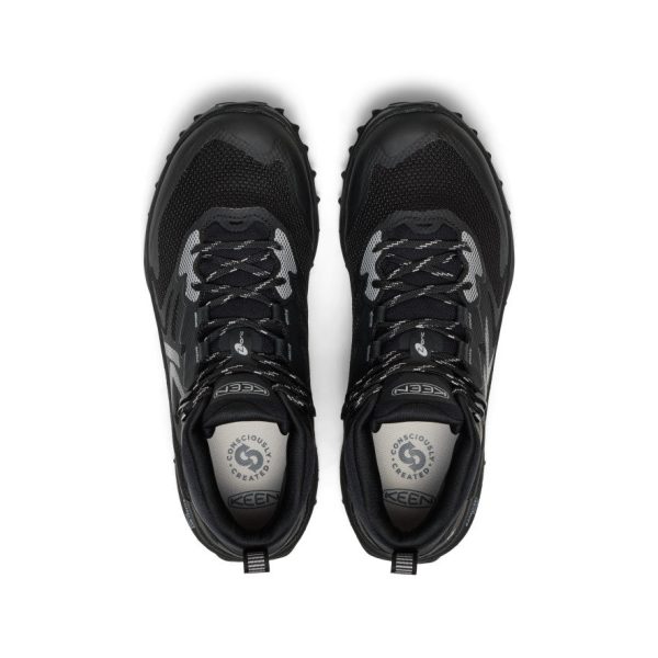 Men's Zionic NXT Waterproof Hiking Boot  |  Triple Black - Image 4