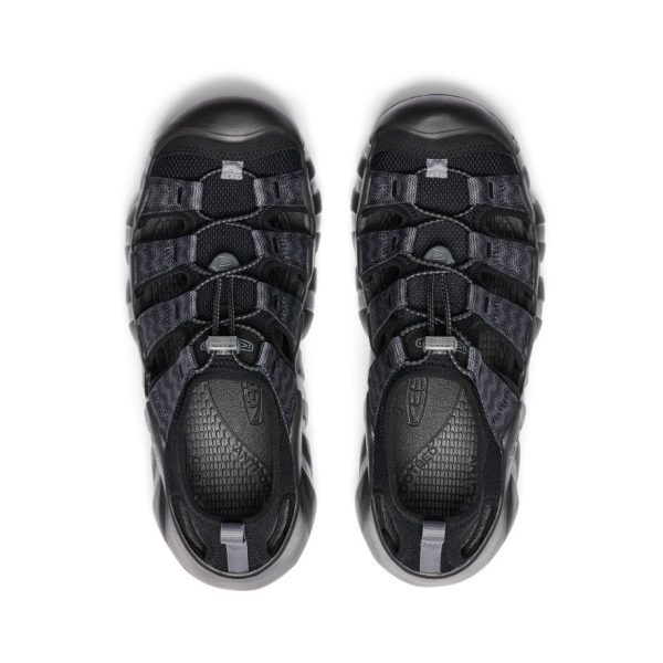 Men's Hyperport H2 Sandal  |  Black/Steel Grey - Image 4