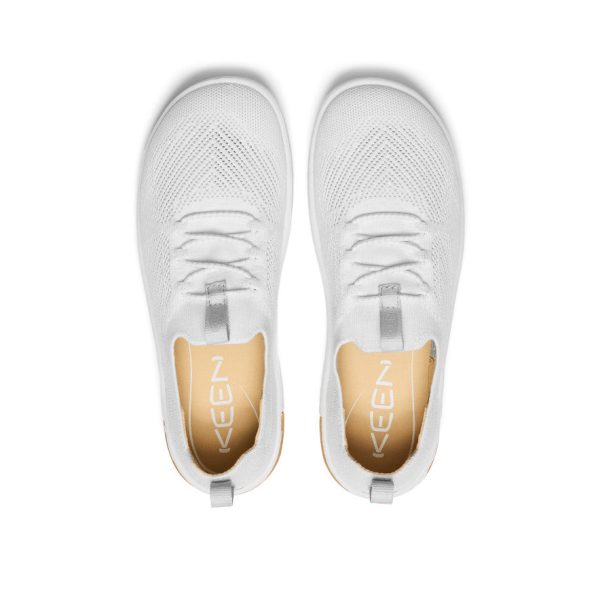 Women's KNX Knit Sneaker  |  Star White/Moonlite Mauve - Image 4