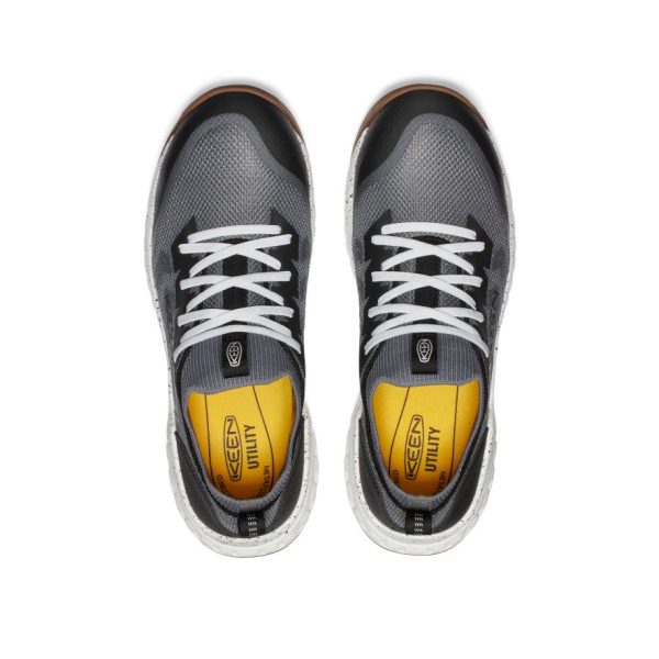 Men's Arvada Shift Work Sneaker (Carbon Toe)  |  Steel Grey/Gum - Image 4