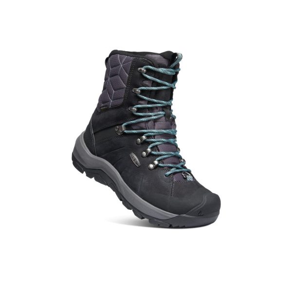 Women's Revel IV High Polar Waterproof Boot  |  Black/North Atlantic - Image 3