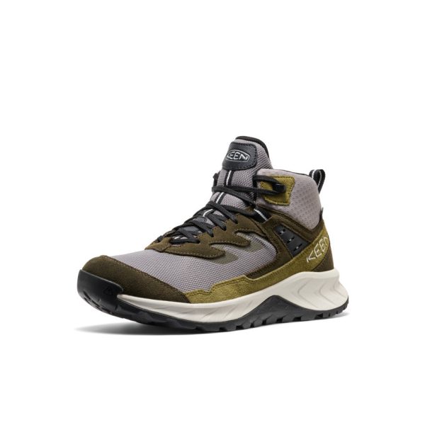 Men's Hightrail Waterproof Hiking Boot  |  Steel Grey/Forest Night - Image 3