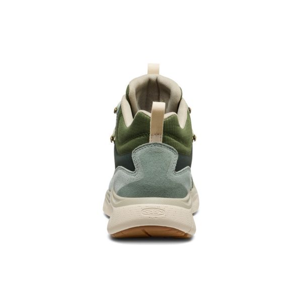 Women's Leiki Waterproof Leather Hiking Boot  |  Iceberg Green/Bronze Green - Image 5
