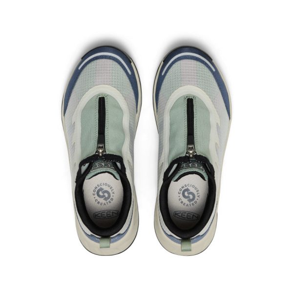 Women's TTS Zip Sneaker  |  Iceberg Green/Vintage Indigo - Image 4