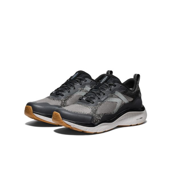 Women's Leiki Waterproof Hiking Shoe  |  Black/Steel Grey - Image 2