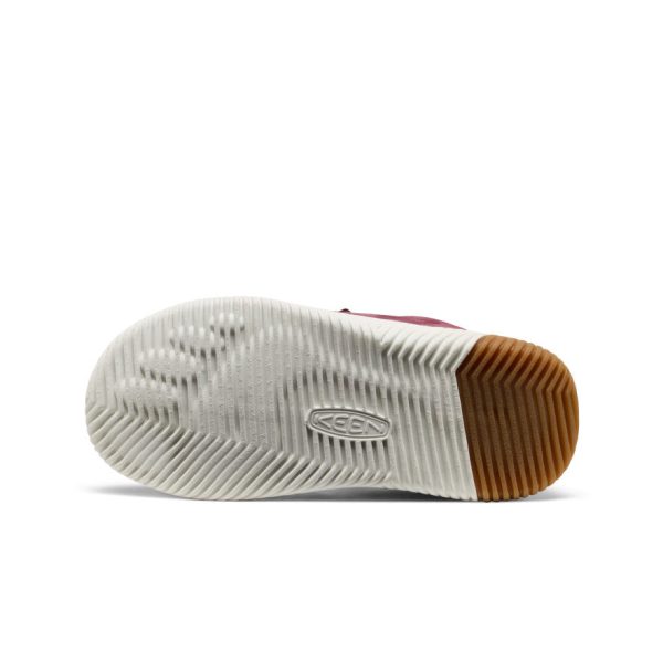 Big Kids' KNX Leather Sneaker  |  Fig/Star White - Image 6