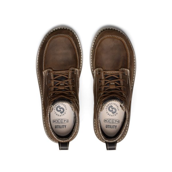Women's San Jose 6 Waterproof Boot (Aluminum Toe)  |  Cascade Brown/Gum - Image 4