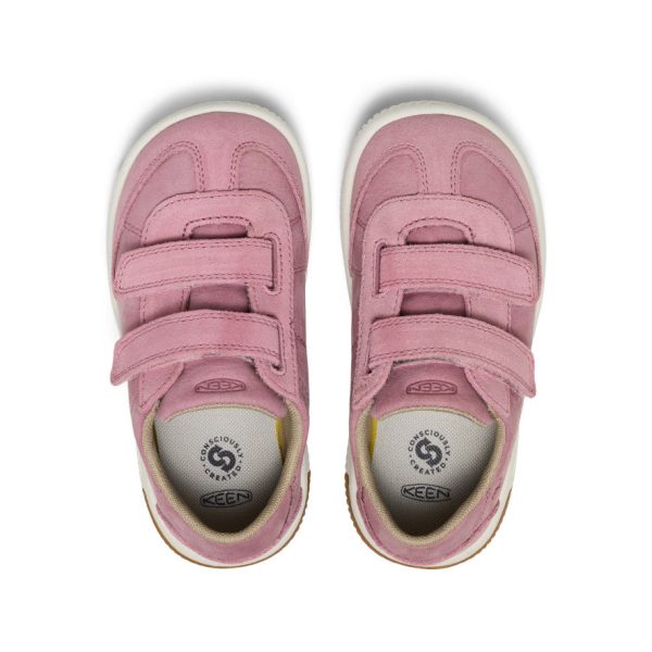 Little Kids' KNX T-Toe Sneaker  |  Lilas/Star White - Image 4